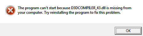 d3dcompiler_43.dll скачать бесплатно