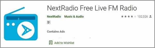 Приложение NextRadio