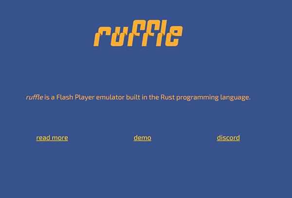 Ruffle Flash