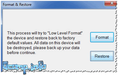 Formatter SiliconPower v3.13.0.0 // Format and Restore