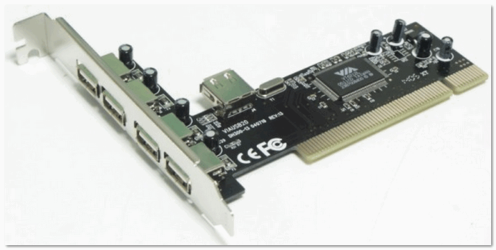 Контроллер PCI. 2xUSB Ports