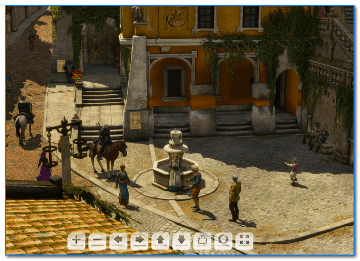 Скрин из игры Witcher 3 (с сайта Nvidia)