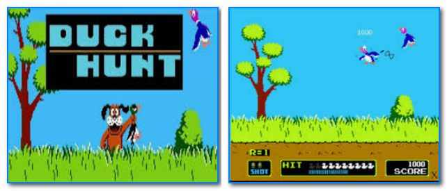 Скрины из игры Duck Hunt