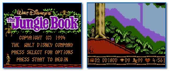 Скрины из игры Jungle Book