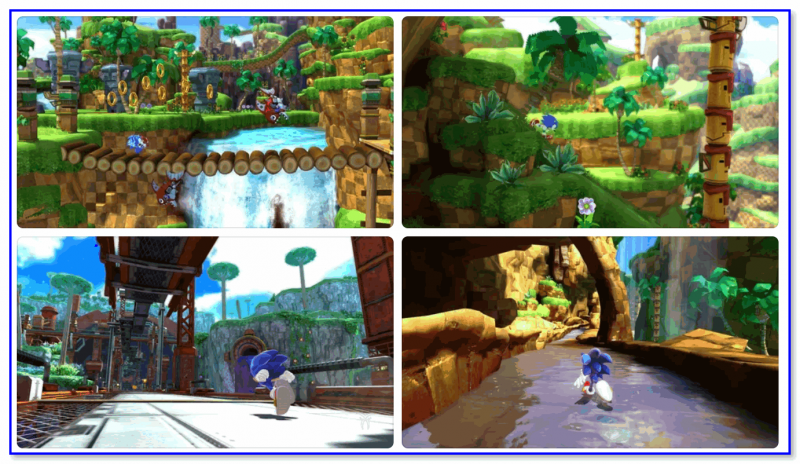 Sonic Generations — скрины из игры