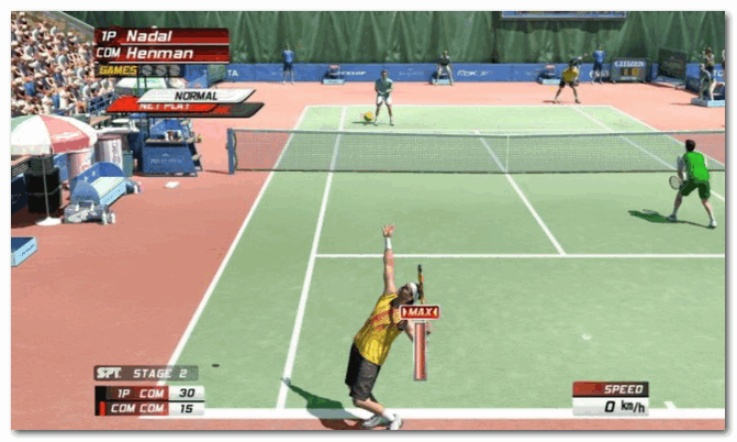 Virtua Tennis 4 - перенесет вам на солнечный зеленый корт