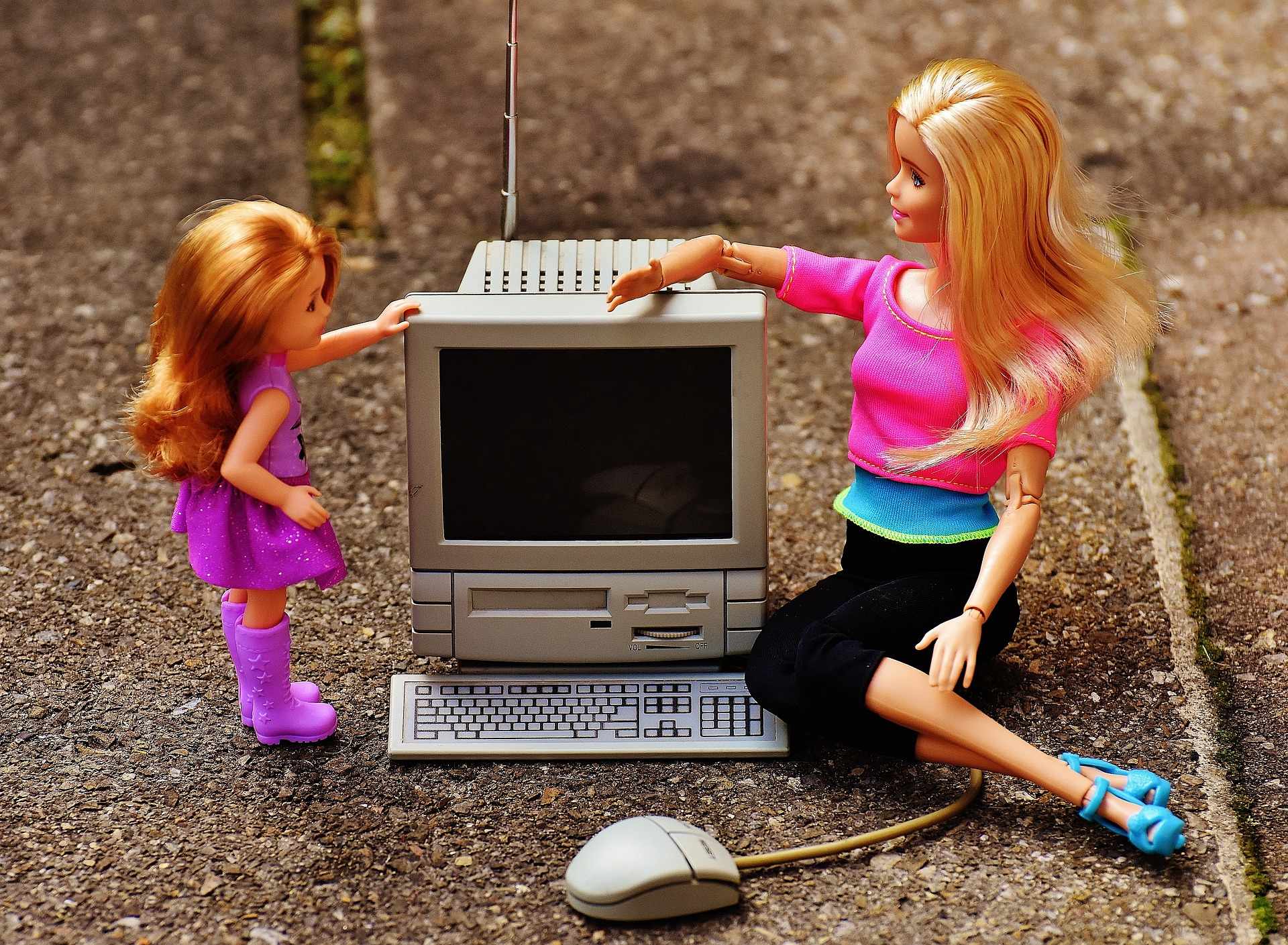 Барби и компьютер