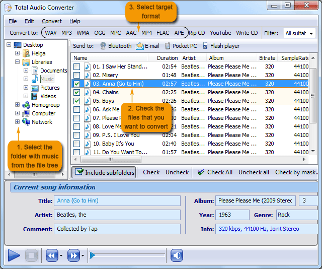Можно использовать Total Audio Converter для того, чтобы открыть файл формата AMR, и сконвертировать его в нужный формат (WAV, MP3, WMA, и т.д.)