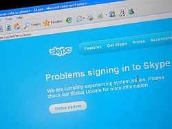 Самая часто возникающая проблема со скайпом - процедура авторизации